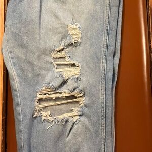 Arizona Jean Company Light Blue Distressed Women’s Jeans